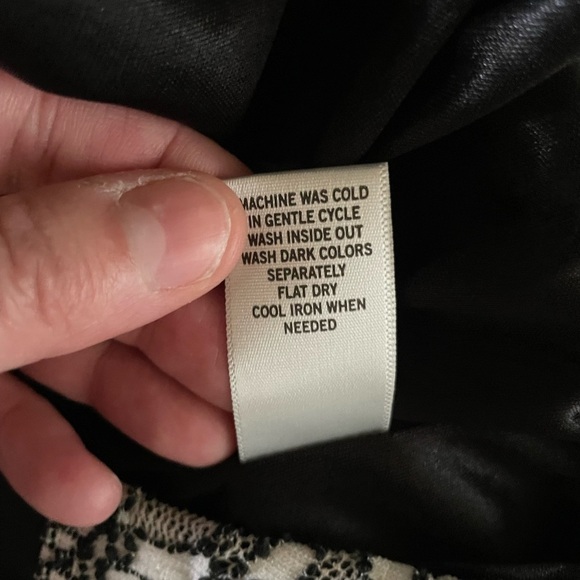 Cache Black and white floral lace midi cocktail dress - Picture 6 of 7